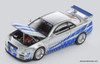 Nissan Skyline GT-R R34 Z-Tune: Paul Walker, Fast & Furious) 1:64 Diecast Model Car by Demon King