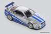 Nissan Skyline GT-R R34 Z-Tune: Paul Walker, Fast & Furious) 1:64 Diecast Model Car by Demon King