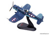 Vought F4U-1A Corsair - Big Hog, 11-Victory Ace V-17 Jolly Rogers - Tommy Blackburn, U.S. Navy, 1943 1:72 Diecast Model Plane by Legion Models