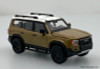 Toyota Land Cruiser 250, Brown/White 1:64 Diecast Model Car by Trends Hobby