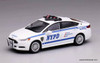Ford Fusion: New York Police Department Traffic Division 1:64 Diecast Model Car by 596 Model