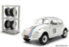 1968 Volkswagen Beetle #53 Herbie The Love Bug w/Wheel Rack 1:24 Diecast Model Car by Jada