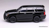 Chevrolet Tahoe, Black w/Bull Bar 1:64 Diecast Model Car by 596 Model