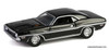 1970 Dodge Challenger R/T 440, Black 1:64 Diecast Model Car by Greenlight