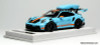 Porsche 911 GT3 RS (992) w/Detachable Roof Rack, Gulf Blue 1:18 Resin Cast Model Car by Ivy Merit