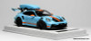 Porsche 911 GT3 RS (992) w/Detachable Roof Rack, Gulf Blue 1:18 Resin Cast Model Car by Ivy Merit