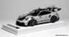 Porsche 911 GT3 RS (992) w/Detachable Roof Rack, Ice Gray Metallic 1:18 Resin Cast Model Car by Ivy Merit