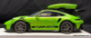 Porsche 911 GT3 RS (992) w/Detachable Roof Rack, Acid Green 1:18 Resin Cast Model Car by Ivy Merit