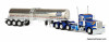 Peterbilt 389 Day Cab w/Walker Food Grade Tank Trailer:  Finnesgard Trucking 1:64 Diecast Model Truck DCP by FG