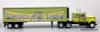 1977 International Transtar 4370 Sleeper Tractor w/Vintage Reefer Trailer: Banana King Louie 1:43 Diecast/ABS Plastic Model Truck by Altaya