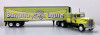 1977 International Transtar 4370 Sleeper Tractor w/Vintage Reefer Trailer: Banana King Louie 1:43 Diecast/ABS Plastic Model Truck by Altaya