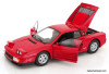 1986 Ferrari Testarossa, Red 1:12 Diecast Model Car by KK Scale