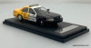 Ford Crown Victoria, Miami Beach Choose Your Ride, Police/Taxi 1:64 Diecast Model Car by Rollin