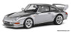 1993 Porsche 993 RS Clubsport, Polar Silver 1:43 Diecast Model Car by Solido