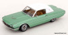 1966 Ford Thunderbird Landau Coupe, Metallic Green/White 1:18 Diecast Model Car by KK Scale