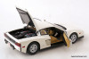 1984 Ferrari Testarossa, White w/ Figures 1:12 Diecast Model Car by KK Scale
