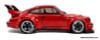 2024 Porsche 964 RWB, Red Taikano Kaishin 1:18 Diecast Model Car by Solido