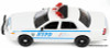 2011 Ford Crown Victoria Police Interceptor: NYPD 1:64 Diecast Model Car by Greenlight
