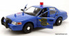 2008 Ford Crown Victoria Police Interceptor: Michigan State Police 1:24 Diecast Model Car by Greenlight