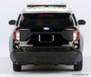 2022 Ford Police Interceptor Utility, Black & White 1:43 Diecast Model Car by Motormax