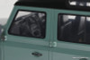 2016 Land Rover Defender 3 Station Wagon, Green 1:18 Resin Cast Model Car by GT Spirit