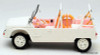 2023 Citroen Mehari, Eden Sorbet White & Pink 1:18 Diecast Model Car by Norev