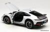 2023 Porsche 911 Dakar Ice Gray Metallic 1:18 Diecast Model Car by Norev