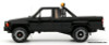 1985 Toyota Hilux SR5 Pick-Up Truck, Glossy Black 1:18 Resin Cast Model Truck by Otto
