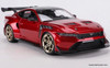 2025 Ford Mustang GTD, Flame Red 1:18 Diecast Model Car by Maisto