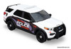 2024 Ford Police Interceptor Utility: Canada Military Police 1:64 Diecast Model Car by Greenlight