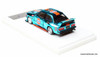 BMW E30, Chrome Blue Gulf Livery 1:64 Diecast Model Car by Demon King