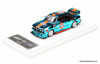 BMW E30, Chrome Blue Gulf Livery 1:64 Diecast Model Car by Demon King