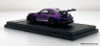 Porsche 911 GT3 RS (992), Metallic Purple 1:64 Diecast Model Car by TPC