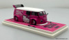 Volkswagen T1 Van, Dark Pink Hello Kitty 1:64 Diecast Model Car by Cool Car