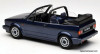 1991 Volkswagen Golf Cabriolet "Quartett" Inca Blue Metallic 1:18 Diecast Model Car by Norev
