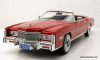 1976 Cadillac Eldorado Convertible, Metallic Red 1:18 Diecast Model Car by MCG