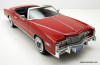 1976 Cadillac Eldorado Convertible, Metallic Red 1:18 Diecast Model Car by MCG