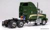 1998 Peterbilt 377 A/E Sleeper Tractor, Metallic Green/Custom 1:43 Diecast Model Truck by IXO