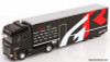 2024 Scania S-Series Car Transporter, Black: Toyota GR Racing 1:43 Diecast Model Truck by IXO