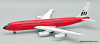 Boeing 720-027: Braniff International - Red (Reg #N7075) 1:200 Diecast Model Plane by Inflight 200