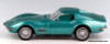 1969 Chevrolet Corvette C3, Metallic Green 1:87 ABS plastic Model Car by Brekina