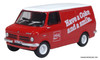 1978 Bedford CF Van: Coca Cola 1:76 Diecast Model Van by Oxford Diecast