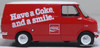 1978 Bedford CF Van: Coca Cola 1:76 Diecast Model Van by Oxford Diecast