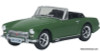 1974 MG Midget, British Racing Green 1:76 Diecast Model Car by Oxford Diecast