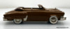 1952 Studebaker Commander Convertible, Brown 1:43 White Metal Model Car by The Brooklin Collection