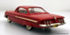 1961 Chevrolet Impala Sport Coupe, Red 1:43 White Metal Model Car by The Brooklin Collection