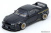 Nissan Skyline GT-R R33, Black Pandem Rocket Bunny 1:64 Diecast Model Car by Inno64