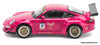 Porsche 911 997 RWB #12, Pink Hotel AVA 1:64 Diecast Model Car by Pop Race
