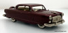1954 Nash Ambassador, Maroon  1:43 White Metal Model Car by The Brooklin Collection