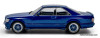 1990 Mercedes Benz 560 SEC Wide Body, Linarite Blue Metallic 1:43 Diecast Model Car by Solido